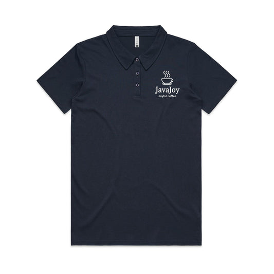 Women’s Java Joy Wo’s Amy Polo Shirt – Light Logo