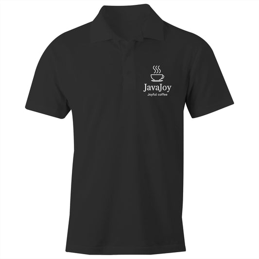 Men’s Java Joy S/S Polo Shirt – Light Logo