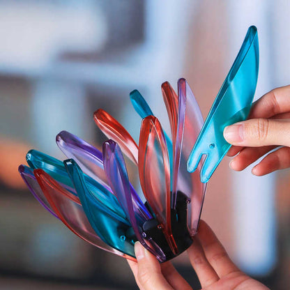 V60 Pour Over Coffee Dripper - Heat Resistant Brew Filter Cone - Green(White Base)