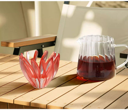 V60 Pour Over Coffee Dripper - Heat Resistant Brew Filter Cone - Green(Black  Base)