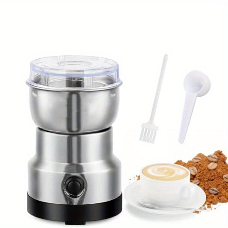 Compact Electric Grinder and Pulverizer - Multi-Functional Ultra-Fine Kitchen Mill for Nut, Grains, Spices, Coffee Beans