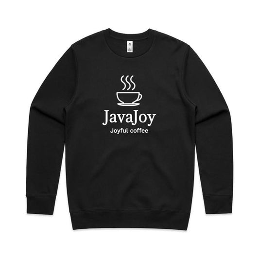 Men’s Java Joy Stencil Crew – Light Logo